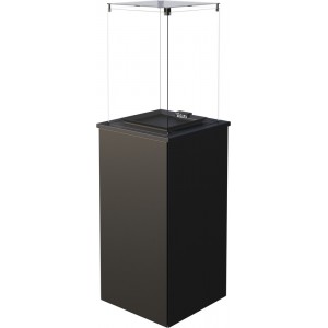 Газовый нагреватель Kratki Patio Mini M G31 37MBAR S - сталь, РУ