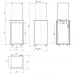 Газовый нагреватель Kratki Patio Mini G31 37MBAR S - сталь, пульт ДУ