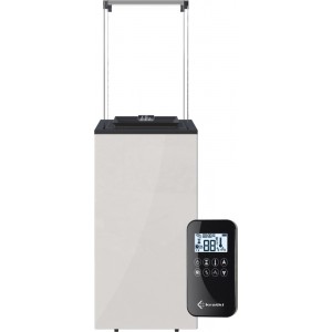 Газовый нагреватель Kratki Patio Mini G31 37MBAR - стекло, пульт ДУ