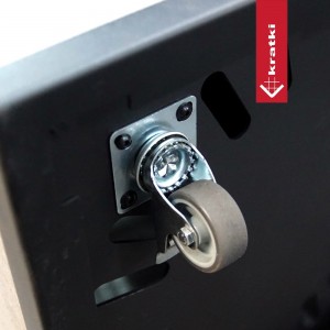Газовый нагреватель Kratki Patio G31 37MBAR - стекло, пульт ДУ