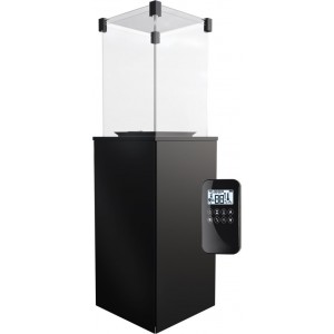Газовый нагреватель Kratki Patio G31 37MBAR S - сталь, пульт ДУ