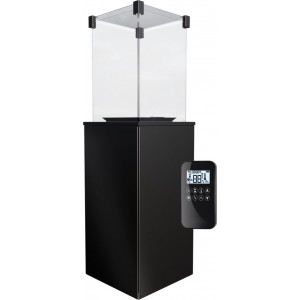 Газовый нагреватель Kratki Patio G31 37MBAR S - сталь, пульт ДУ