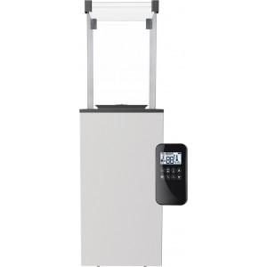 Газовый нагреватель Kratki Patio G31 37MBAR - стекло, пульт ДУ