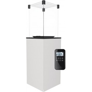 Газовый нагреватель Kratki Patio G31 37MBAR - стекло, пульт ДУ