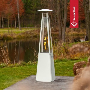 Газовый нагреватель Kratki Umbrella C G31 37MBAR S ZE с газовым оборудованием