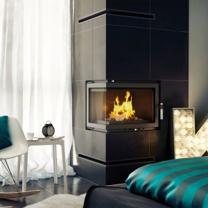 Каминная топка Kratki Maja PW BL 12 BS W