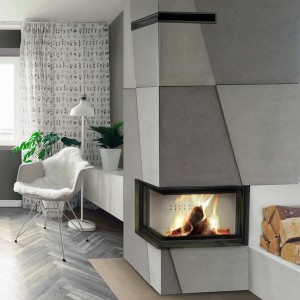 Каминная топка Kratki MBO L BS G (SG)