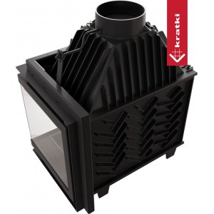 Каминная топка Kratki Simple Z S L BS