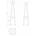 Газовый нагреватель Kratki UMBRELLA C G31 37MBAR S ZE - черный, с газовым оборудованием