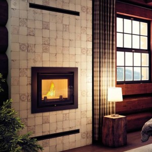 Каминная топка Kratki Zuzia PW 15 W Deco