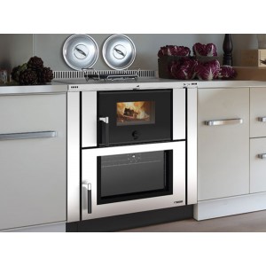 Отопительно-варочная печь La Nordica Verona Inox