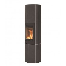 Печь-камин Nordpeis Ronda Colorado anthracite + топка S26R, 5кВт