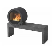 Печь-камин Nordpeis Me Bench без боковых стекол