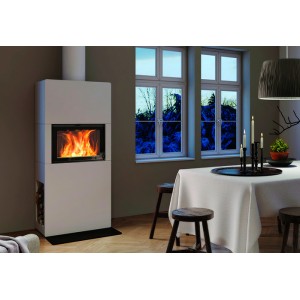 Каминная топка Nordpeis N-20F Slim черная, 7кВт