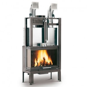 Каминная топка Palazzetti Ecomonoblocco 64 V08 SX