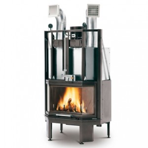 Каминная топка Palazzetti Ecomonoblocco 66 V08 Exagone