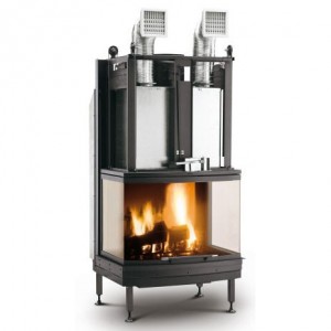 Каминная топка Palazzetti Ecomonoblocco S78 3D