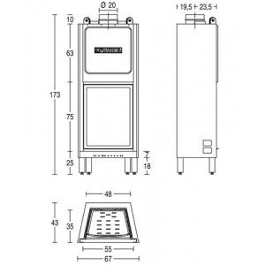 Каминная топка Piazzetta HT 650