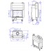 Каминная топка Romotop Heat Silent 3G L 66.50.04