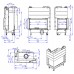 Каминная топка Romotop Heat Silent R/L 3G L 81.51.40.24