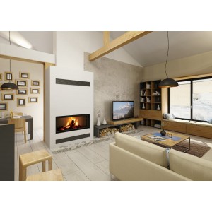 Каминная топка Romotop Heat Silent 3G L 110.50.05