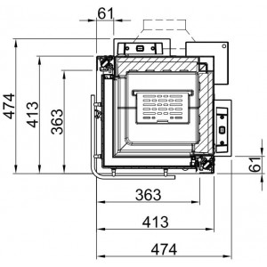 Каминная топка Spartherm Arte 2LRh-66