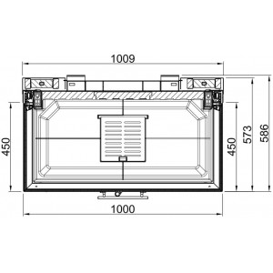 Каминная топка Spartherm Arte 3RL-100h