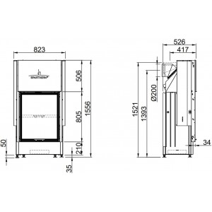Каминная топка Spartherm Arte Bh