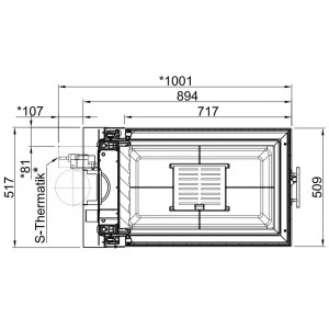 Каминная топка Spartherm Arte U-70h