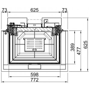 Каминная топка Spartherm Premium A-3RL-60h