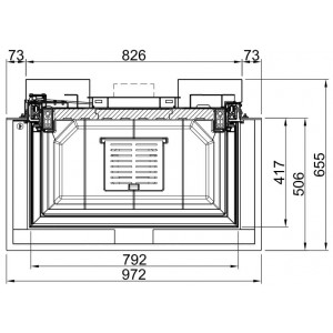 Каминная топка Spartherm Premium A-3RL-80h