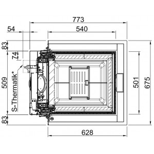 Каминная топка Spartherm Premium A-U-50h