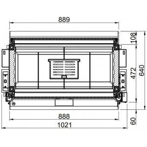 Каминная топка Spartherm Premium V-FD-87h