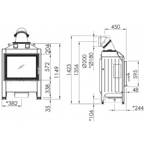 Каминная топка Spartherm Varia 1V