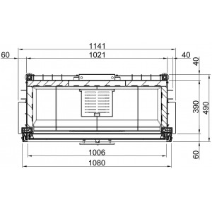 Каминная топка Spartherm Varia 1V100h 2.0