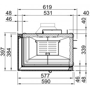 Каминная топка Spartherm Varia 2L-55/2R-55