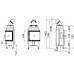 Каминная топка Spartherm Varia 2L-55/2R-55