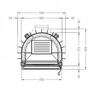 Каминная топка Spartherm Mini R1V RLU с дополнениями
