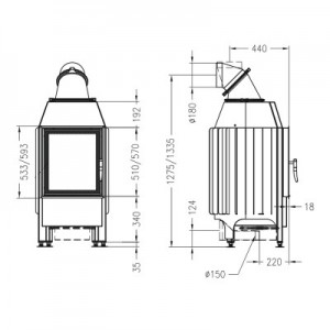 Каминная топка Spartherm Mini Z1 4S