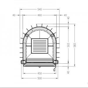 Каминная топка Spartherm Mini Z1 RLU с дополнениями