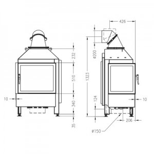 Каминная топка Spartherm Varia 2L