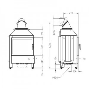 Каминная топка Spartherm Varia 2R