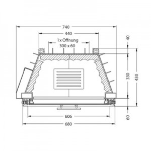 Каминная топка Spartherm Mini Sh 4S