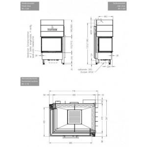 Каминная топка Spartherm Varia 2Lh 4S