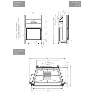 Каминная топка Spartherm Varia Sh 3S