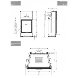Каминная топка Spartherm Arte Bh 4S