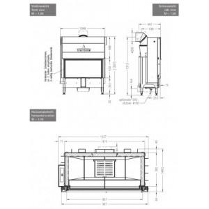 Каминная топка Spartherm Varia Ah 3S 2