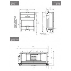 Каминная топка Spartherm Varia Ah 4S 2