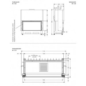 Каминная топка Spartherm Varia Bh 3S