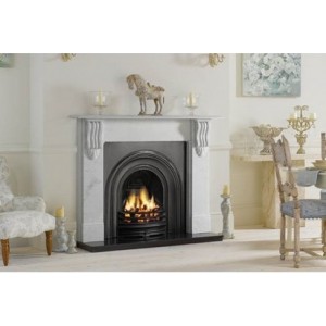 Каминная топка Stovax Classical Arched (черная)